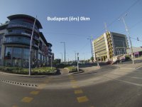 Budapest-Békéscsaba táv 221km biciklivel