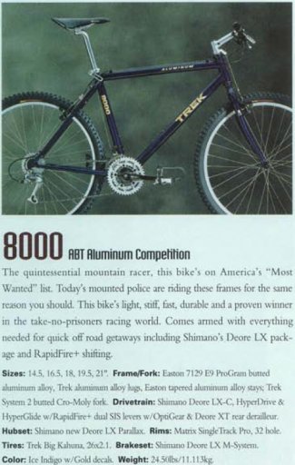 Trek 8000 1994 #10