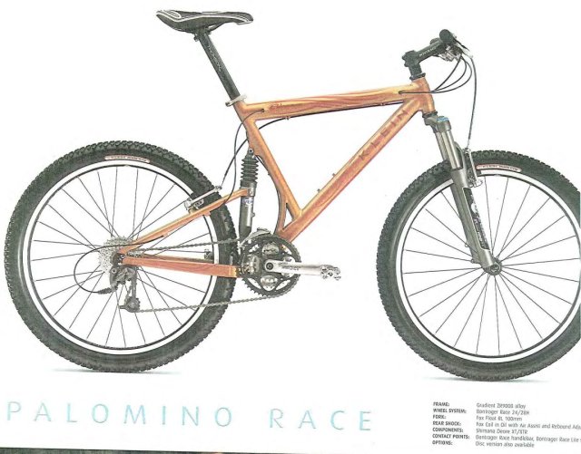 Klein Palomino Race '03 #252