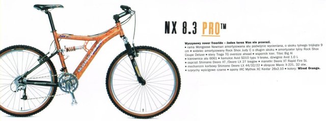 Mongoose NX 8.3 '99 #46