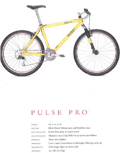 Klein Pulse Pro '98 #4