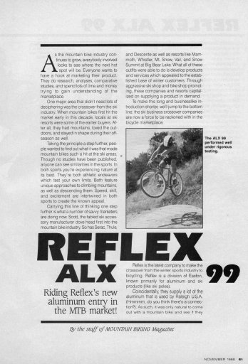 Reflex ALX 99 '88 #108