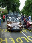 Tour De France csapat autók