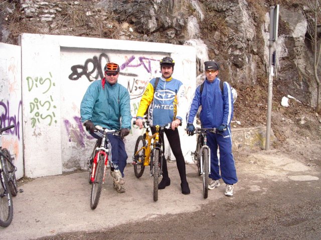 Téli bicajozás. 2004 #3